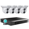 Picture of 4K Security Camera System - 4pcs 4K PoE Security Cameras Wired, 8MP 8CH NVR with 2TB HDD for 24 Hours Recording