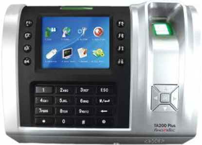 Picture of FingerTec USA TA200 Plus W FingerTec Time AttendanceTA200 Plus Fingerprint plus RFID Time Clock Wireless