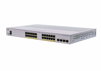 Picture of Cisco Business CBS350-24P-4G Managed Switch | 24 Port GE | PoE | 4x1G SFP | Limited Lifetime Protection (CBS350-24P-4G-NA