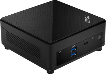 Picture of MSI Cubi 5 Barebones Mini PC: Intel Core i5-1235U, WiFi 6E, BT 5.2, Thunderbolt Type-C, Dual Display, Energy Efficient, Black: 12M-093BUS