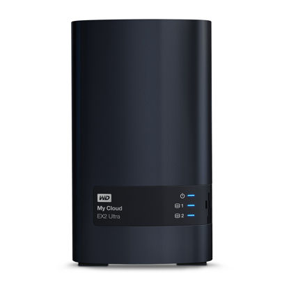 Picture of WD 16TB My Cloud EX2 Ultra Network Attached Storage - NAS - WDBVBZ0160JCH-NESN