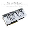 Picture of ASUS Dual GeForce RTX™ 4070 Super White OC Edition (PCIe 4.0, 12GB GDDR6X, DLSS 3, HDMI 2.1a, DisplayPort 1.4a, 2.56-Slot Design, Axial-tech Fan Design, Auto-Extreme Technology, and More)