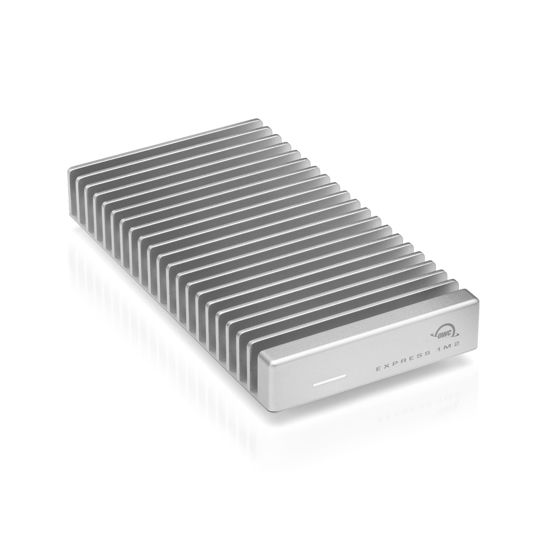 Picture of OWC 4TB Express 1M2 Portable NVMe Thunderbolt (USB-C) SSD USB4 Ultra Fast External SSD Drive with Aluminum Heat Sink Enclosure