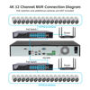 Picture of DS-7732NXI-I4/S 4K 32 Channel AcuSense NVR, HIK 32 CH NVR Network Video Recorder Compatible with Hik IP Camera(International English Version No HDD)(No PoE)