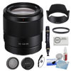 Picture of Sony FE 35mm f/1.8 Lens |Full Frame Bundled with 55mm UV Filter + 5-Piece Camera Cleaning Kit + Cleaning Lens Pen + Lens Cap Keeper + Microfiber Cleaning Cloth (6 Items)