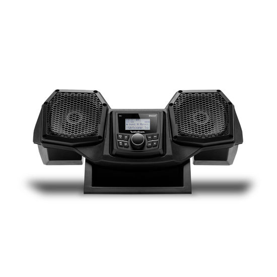 Picture of Rockford Fosgate RNGR18-STG1 Audio Kit: All-in-One Dash Housing Pre-installed with PMX-1 Receiver and 5.25" Speakers for Select Polaris Ranger Models (2018-2022)