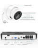 Picture of Swann 4K NVR Dome Security Camera System with 2TB HDD, 8 Channel 8 Cam,PoE Cat5e, Indoor & Outdoor Wired Home Surveillance Security Cameras, Night Vision, Heat Motion Detection