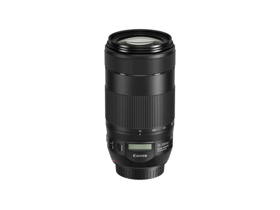 Picture of Canon Cameras US EF 70-300 is II USM 70-300mm f/4-5.6 Fixed Zoom Camera Lens, Black (0571C005)