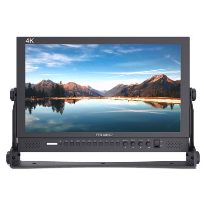 Picture of FEELWORLD P173-9HSD 17.3" Broadcast Director Production LCD Monitor with 3G SDI HDMI YPbPr Input Output Aluminum Design 1920×1080