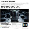 Picture of VILTROX PRO 75mm F1.2 f/1.2 Z Mount APS-C Prime Lens Autofocus Large Aperture Lens for Nikon Z-Mount Cameras Z5/Z50/Z6/Z6II/Z7/Z7II/ZFC/Z30/Z9/Z8(75mm Z-Mount)