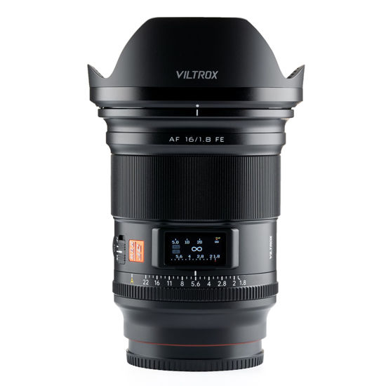 Picture of VILTROX AF 16mm f/1.8 FE Full Frame Lens, Auto Focus Lens Compatible with Sony E-Mount Mirrorless Cameras Alpha a7 a7II a7III a7R a7RII a7RIII a7RIV a7S a7SII a9 a7C