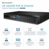 Picture of Amcrest 4K NV4216E-3TB 16CH AI NVR, 16-Port PoE, Smart NVR, Facial Recognition, Facial Detection & Vehicle Detection - Supports 16 x 4K IP Cameras, Pre-Installed 3TB Hard Drive