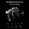 Picture of VILTROX 27mm F1.2 Pro Level XF Fuji Autofocus Lens f/1.2 Large Aperture APS-C Lens Compatible with Fuji X-Mount Mirrorless Cameras XH2S XH2 XT5 XT4 XT3 XS20 XT30 II XT200