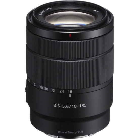 Picture of Sony SEL18135, E 18-135mm F3.5-5.6 OSS E-Mount Lens Black