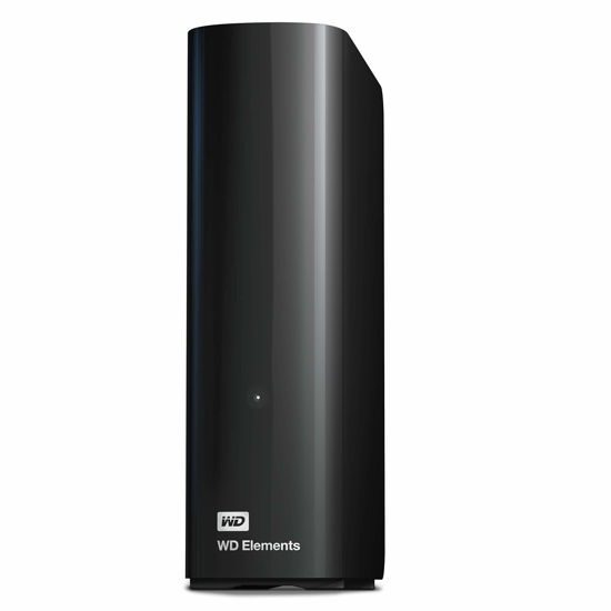 Picture of WD 24TB Elements Desktop External Hard Drive for Plug-and-Play Storage, USB 3.2 Gen1 - WDBWLG0240HBK-NESN