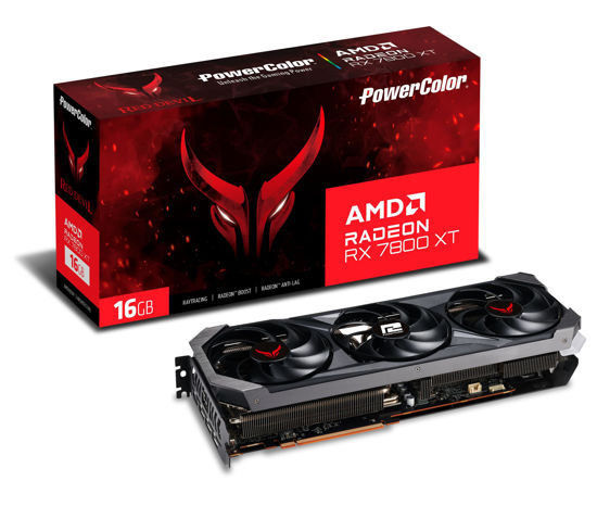 Picture of PowerColor Red Devil AMD Radeon RX 7800 XT 16GB GDDR6 Graphics Card