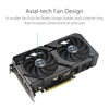 Picture of ASUS Dual GeForce RTX™ 4070 EVO OC Edition 12GB GDDR6X is Designed for Broad Compatibility, with a 2.5-Slot Design, Axial-tech Fan Design, 0dB Technology, Auto-Extreme Technology, and More