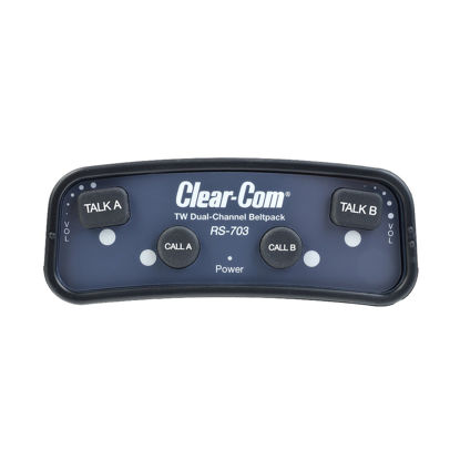 Picture of Clear-Com RS-703 | 2 Channel Intercom Wired Beltpack