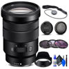 Picture of Sony E PZ 18-105mm f/4 G OSS Lens (SELP18105G) + Filter Kit + Lens Cap Keeper + Cleaning Kit + More