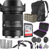 Picture of Sigma 18-50mm f/2.8 DC DN Contemporary Lens for Sony E Mount with Altura Photo Advanced Accessory and Travel Bundle