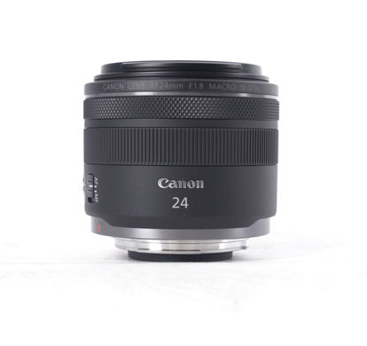 Picture of Canon RF24mm F1.8 Macro is STM Lens, Wide-Angle, Fixed Focal Length Prime Lens, Compatible with EOS R Series Mirrorless Cameras, Black