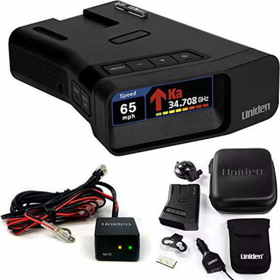 Picture of Uniden R7 Long Range Radar Detector with Arrow Alert and Hardwire Kit Bundle