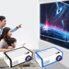 Picture of Household Portable LED Mini High-Definition Projector My Orders Gift Machine Parent-Child Gift Support 1080P HD Decoding, Supports U Disk, HDMI, And AV Cable Playback Deals Of The Day