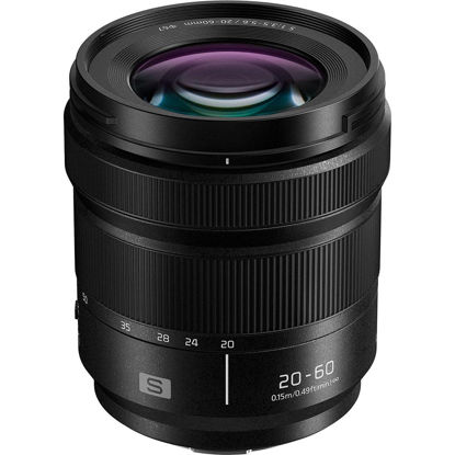 Picture of Panasonic LUMIX S 20-60mm F3.5-5.6 L Mount Interchangeable Lens for LUMIX S Series Mirrorless Full Frame Digital Cameras - S-R2060 (USA)