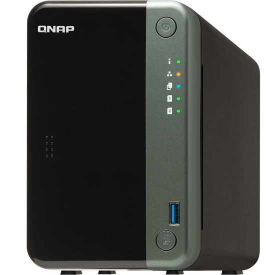 Picture of QNAP TS-253D-4G 2 Bay NAS for Professionals with Intel® Celeron® J4125 CPU and Two 2.5GbE Ports