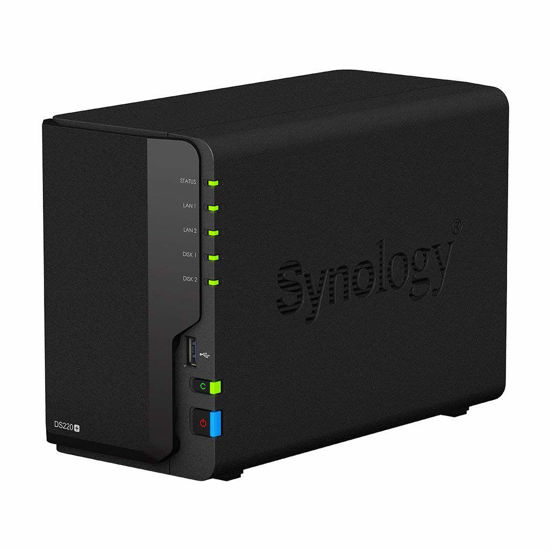 Picture of Synology 2 bay NAS DiskStation DS220+ (Diskless),Black