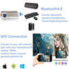 Picture of Wireless LED LCD Smart Android Bluetooth Projector with Wifi Airplay HDMI, WXGA 4200 Lumens Multimedia HD 1080P Outdoor Movie Theater Home Video Cinema Projectors, iPhone iPad Smartphone TV Projector