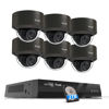 Picture of PANOOB PoE Security Camera System, 6PCS Wired 5MP IK10 Vandal-Proof IP PoE Dome Cameras Outdoor with Person Detection, IP66 100ft IR Night Vision, 4K 8 Channel PoE NVR with 2TB HDD, PD54B0608-5M