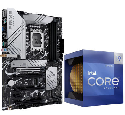 Picture of INLAND by Micro Center Intel Core i9-12900K 16 Cores up to 5.2 GHz Unlocked Desktop Processor with Integrated Intel UHD Graphics Bundle with ASUS Prime Z790-P WiFi DDR5 ATX Gaming Motherboard