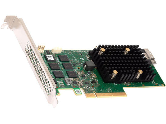 Picture of Broadcom MegaRAID 9560-8i - Contrôleur de stockage (RAID) - 8 Canal - SATA 6Gb/s/SAS 12Gb/s/PCIe 4.0 (NVMe) - RAID 0, 1, 5, 6, 10, 50, JBOD, 60 - PCIe 4.0 x8