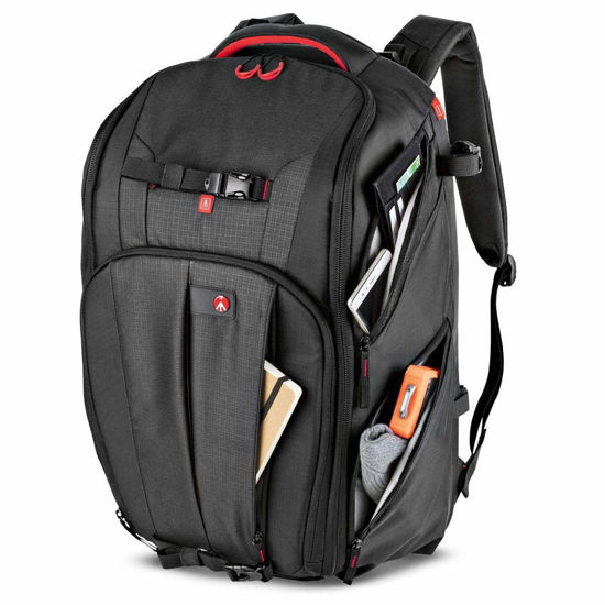 Picture of Manfrotto Pro Light Cinematic Expandable Camcorder Backpack, Professional Photography Backpack, for Camcorders with Lens up to 70-200/2,8 mm and up to 10 Lenses, with Pocket for 17" Laptop - Black