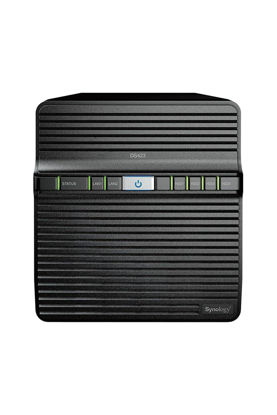 Picture of Synology DiskStation DS423 4-Bay 3.5 Diskless 2xGbE NAS, Realtek RTD1619B 4-core (4-thread) 1.7 GHz, 2GB RAM, 3 x USB3.2 - 2 Yr - Launch 15March