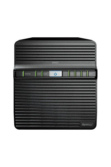 Picture of Synology DiskStation DS423 4-Bay 3.5 Diskless 2xGbE NAS, Realtek RTD1619B 4-core (4-thread) 1.7 GHz, 2GB RAM, 3 x USB3.2 - 2 Yr - Launch 15March