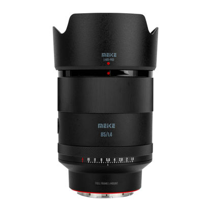 Picture of Meike 85mm F1.4 AF STM A Stepping Motor Full Frame Auto Focus Telephoto Lens Fixed Prime Portrait Lenses for Sony E Mount Mirrorless Cameras A7SIII A9II A7RIV A7IV A7III A9 A7II A7RII A7IV A7C A7CII