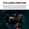 Picture of 7artisans 85mm T2.0 Large Aperture Full Frame Cine Lens Compatible for Nikon Z-Mount, Manual Focus Low Distortion Cinema Lens Mirrorless Cameras for Nikon Z5 Z6 Z7 Z9 Z50 Z6II Z7II ZFC, Black