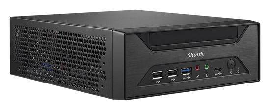 Picture of Shuttle XPC Slim XH510G Barebone PC Intel H510 Support 65W Rocket Lake-S/Cometlake-S LGA1200 CPU PCI-E Slot (X16) No Ram No HDD/SSD No CPU No OS (Vesa Mount Included)