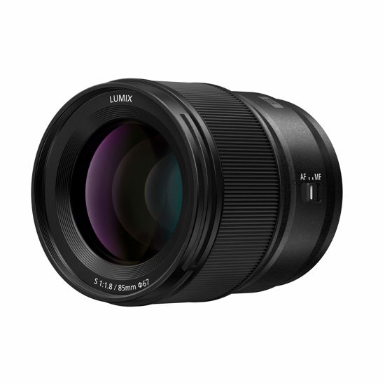 Picture of PANASONIC LUMIX S Series Camera Lens, 85mm F1.8 L Mount Interchangeable Lens for Mirrorless Full Frame Digital Cameras, S-S85, Black