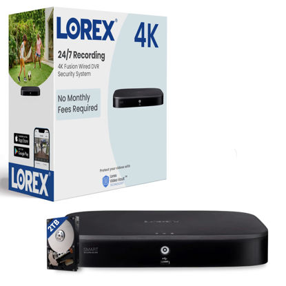 Picture of Lorex Fusion 4K 20-Channel (16 Wired and 4 Fusion Wi-Fi) 2TB Digital Video Recorder