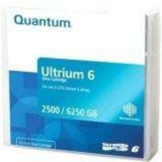 Picture of 3422318 Quantum Data Cartridge, LTO ULTRIUM 6, 20-Pack. Library Pack for LTO-6 Tape DRIV