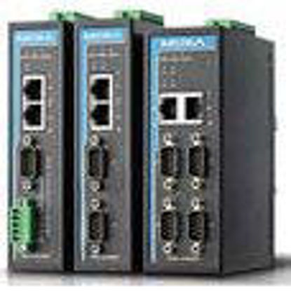 Picture of MOXA NPort IA5250A 2-Port RS-232/422/485 Serial Device Server, 10/100MBaseT(X), 1KV Serial Surge