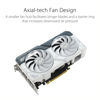 Picture of ASUS Dual GeForce RTX™ 4060 Ti White OC Edition 8GB GDDR6 (PCIe 4.0, 8GB GDDR6, DLSS 3, HDMI 2.1, DisplayPort 1.4a, Axial-tech Fan Design, 0dB Technology, and More)