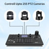 Picture of NDI PTZ Controller PTZ Camera Joystick Controller, PoE Network 4D PTZ Keyboard VISCA PELCO D/P RS232 RS485 for Video Conference Broadcast Church Live Streaming