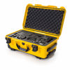 Picture of Nanuk 935 Waterproof Carry-on Hard Case with Foam Insert for Canon, Nikon - 2 DSLR Body and Lens/Lenses - Yellow