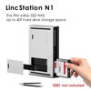 Picture of LincStation N1 6 Bay NAS Storage Support 6x8TB SSD Network Attached Storage with Unraid System License Home Server Cloud Storage Device Quiet/Portable (Diskless)