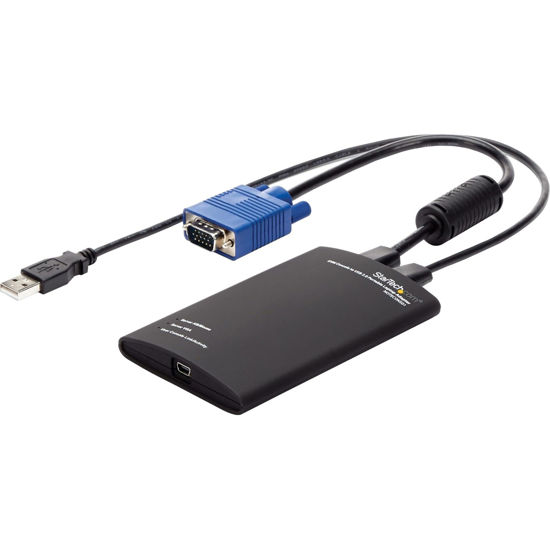 Picture of StarTech.com Crash Cart Adapter - 1920 x 1200 - Portable Laptop USB 2.0 to KVM Console (NOTECONS01)