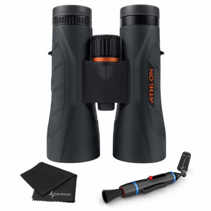 Picture of Аthlon Оptics Midas G2 10x50 UHD Binoculars with Included Wearable4U Lens Cleaning Pen and Lens Cleaning Cloth Bundle